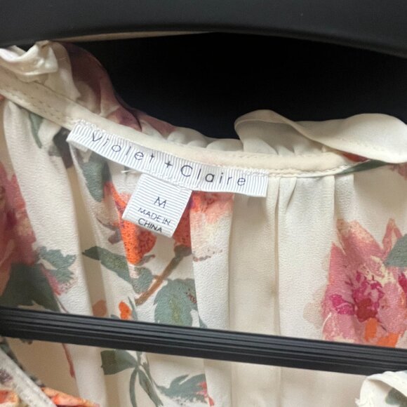 Violet + Claire Floral Tank Top - Picture 3 of 3